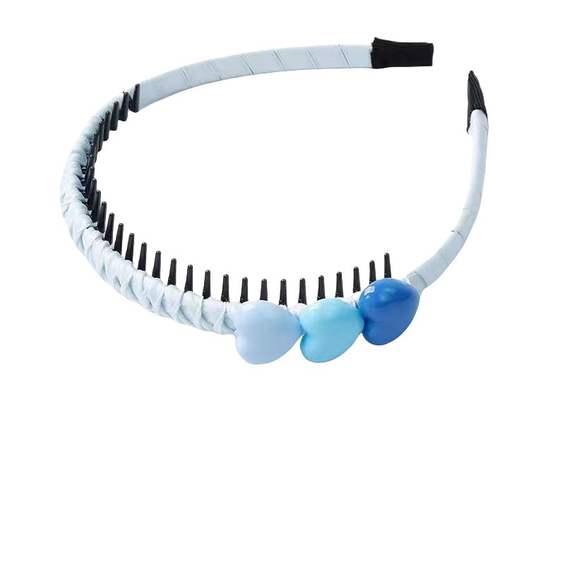 Diadema para niña, bonito corazón dulce, estrellas, colores, diadema de flores, aro para el pelo, para niños, accesorios para el cabello FDr11: Verde