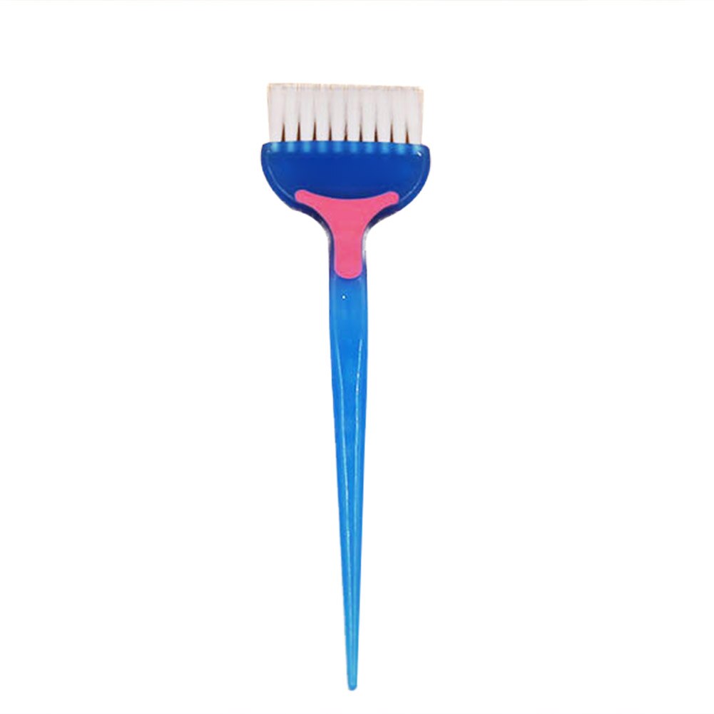 Outil de peigne de coloration de cheveux brosse de teinture de cheveux jetable brosse de cheveux doux de coiffure: Bleu