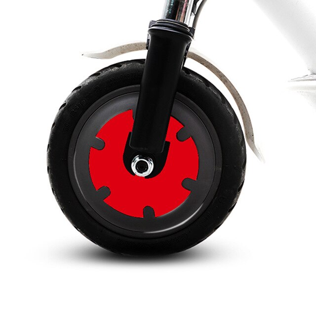 For Xiaomi M365 Electric Scooter Motor Protection Sticker M365/Pro/1S Electric Scooter Modification Parts: Red