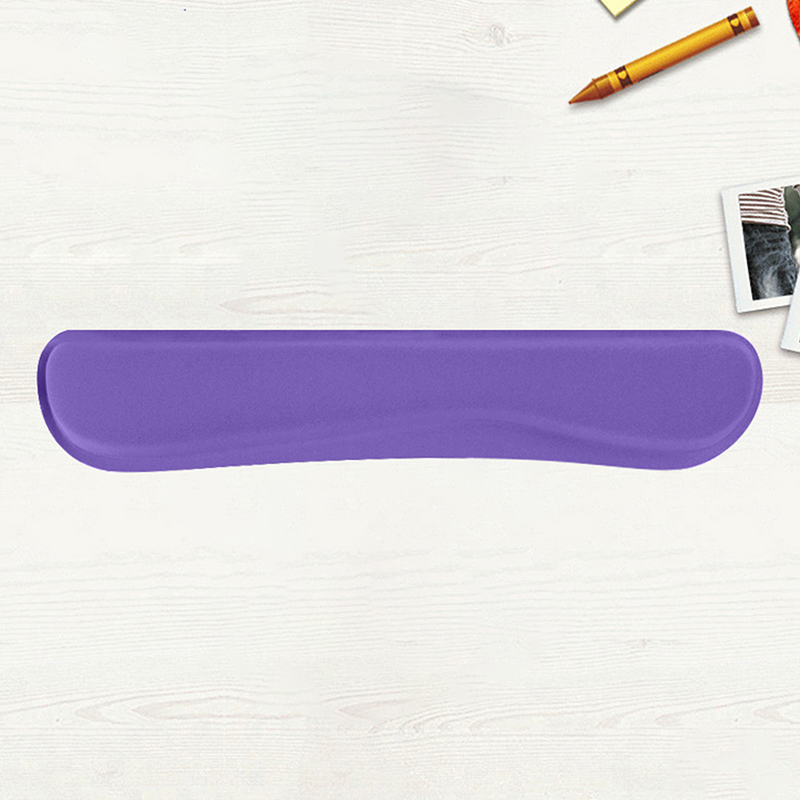 Klawiatura podkładka podpierająca nadgarstek podkładka strąk myszkę na nadgarstek z pianki pamięć Super Cienki błonnik robić komputer stancjonarny klawiatury robić gier podniesione ręce platformy