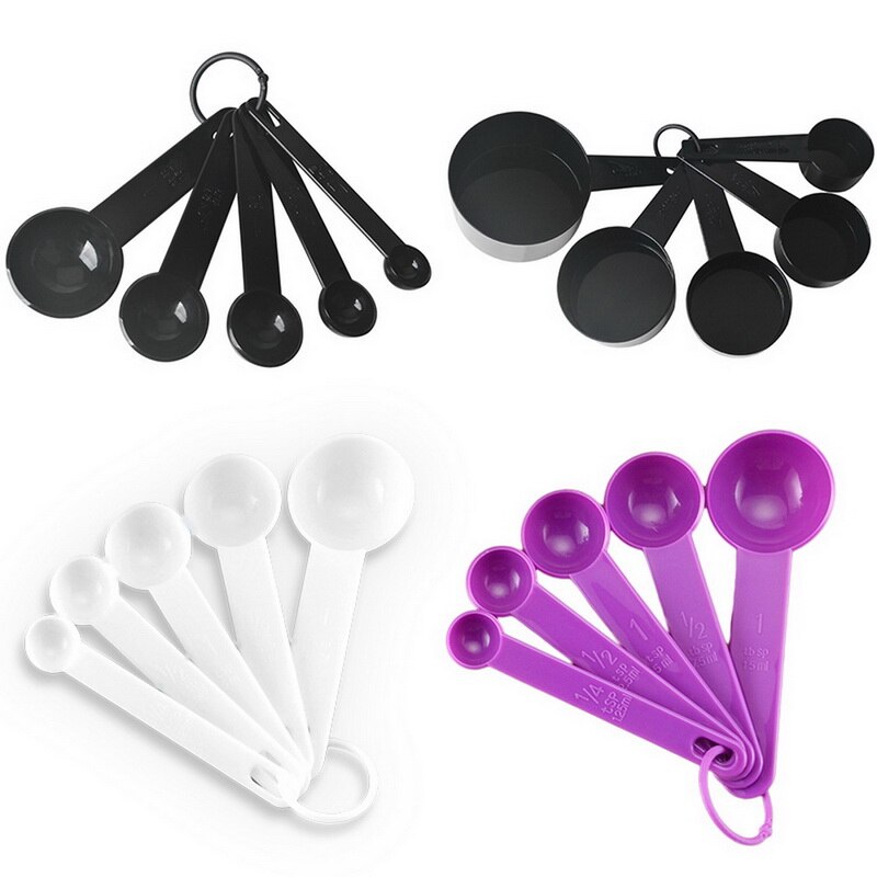 Kitchen Measuring Spoons 5/10pcs Teaspoon Coffee Sugar Scoop Cake Baking Flour Measuring Cups Kitchen Cooking Tools