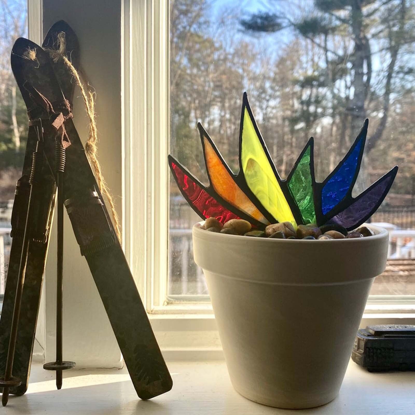 Miniplanta acrílica clásica en maceta de Aloe, adornos de jardín, Jardín de plantas artificiales falsas, estatuas, esculturas, Decoración de mesa