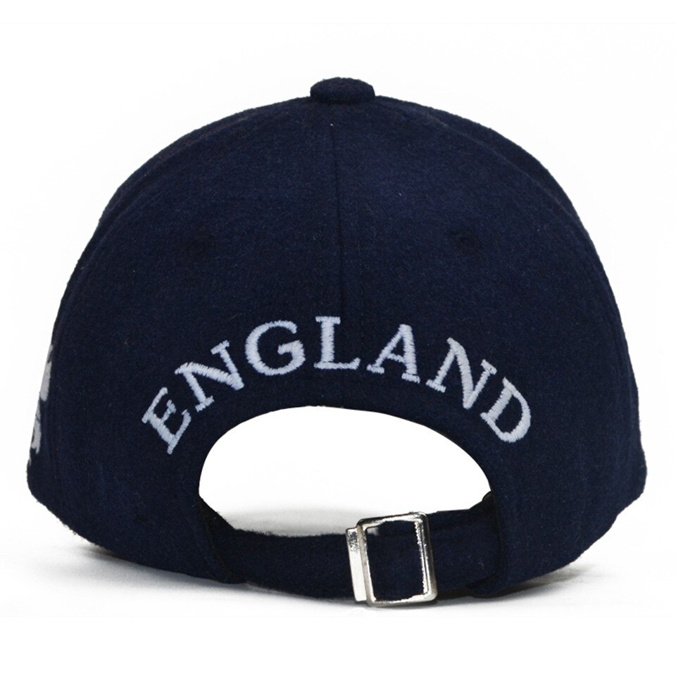 Arrivals Winter Baseball Cap Men Liverpool Warm Felt Bone Snapback Hat Women Gorras Snap Backs With England Flag for Autumn