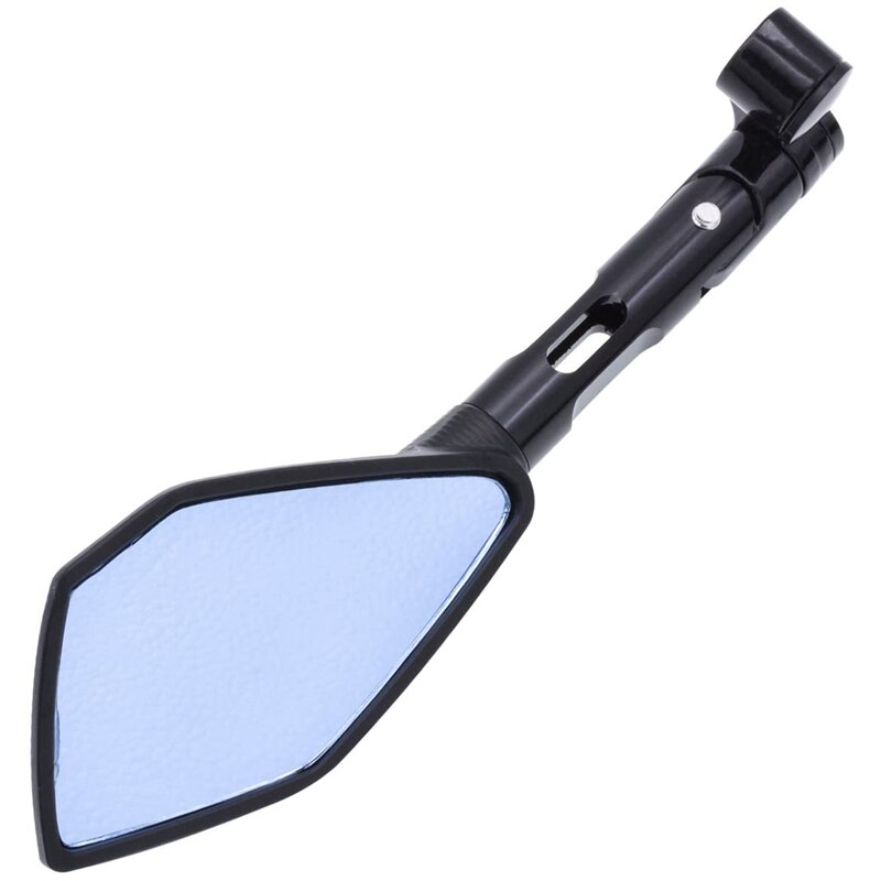 Espejo retrovisor de motocicleta, espejo Pentagonal inverso, accesorios para motocicleta, para Kawasaki Suzuki Honda Shengli