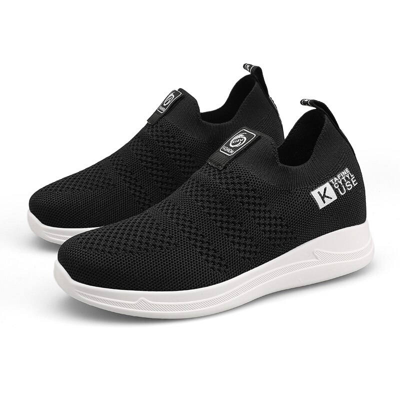 Tenis Feminino Zapatos De Mujer 2020 nowych kobiet buty do tenisa Outdoor Heighten buty sportowe damskie trenerzy Fitness Tenis Plataforma: Black / 8