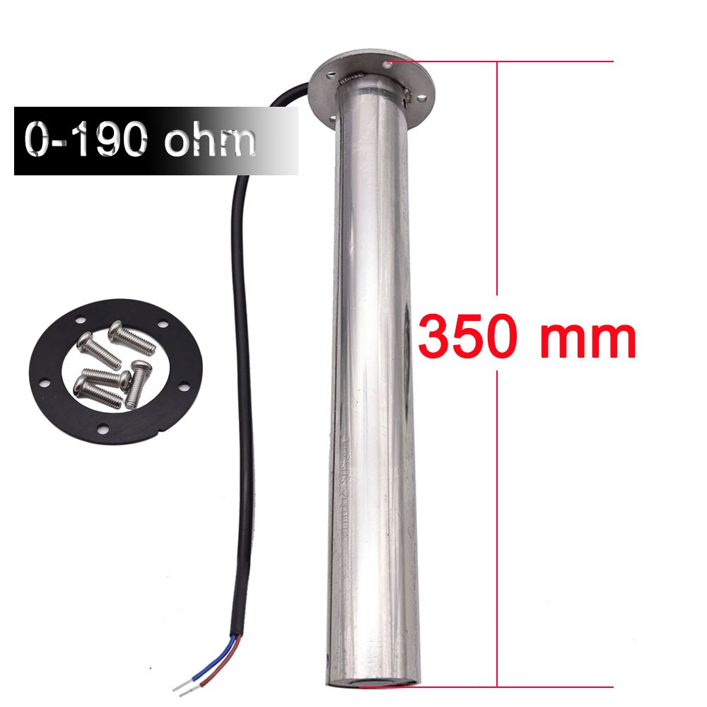 150mm ~ 600mm Abwasser eben Messgerät Sensor Marine Stiefel Auto Kraftstoff Absender Einheit Wasserstand messgeräte 0-190 240-33Ohm wasserstand anzeige: 350mm 0-190Ohm