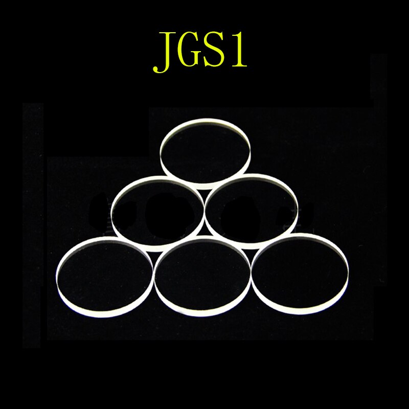Quartz glass sheet JGS1 high temperature resistance, acid and alkali resistance, ultra-thin, round glass sheet