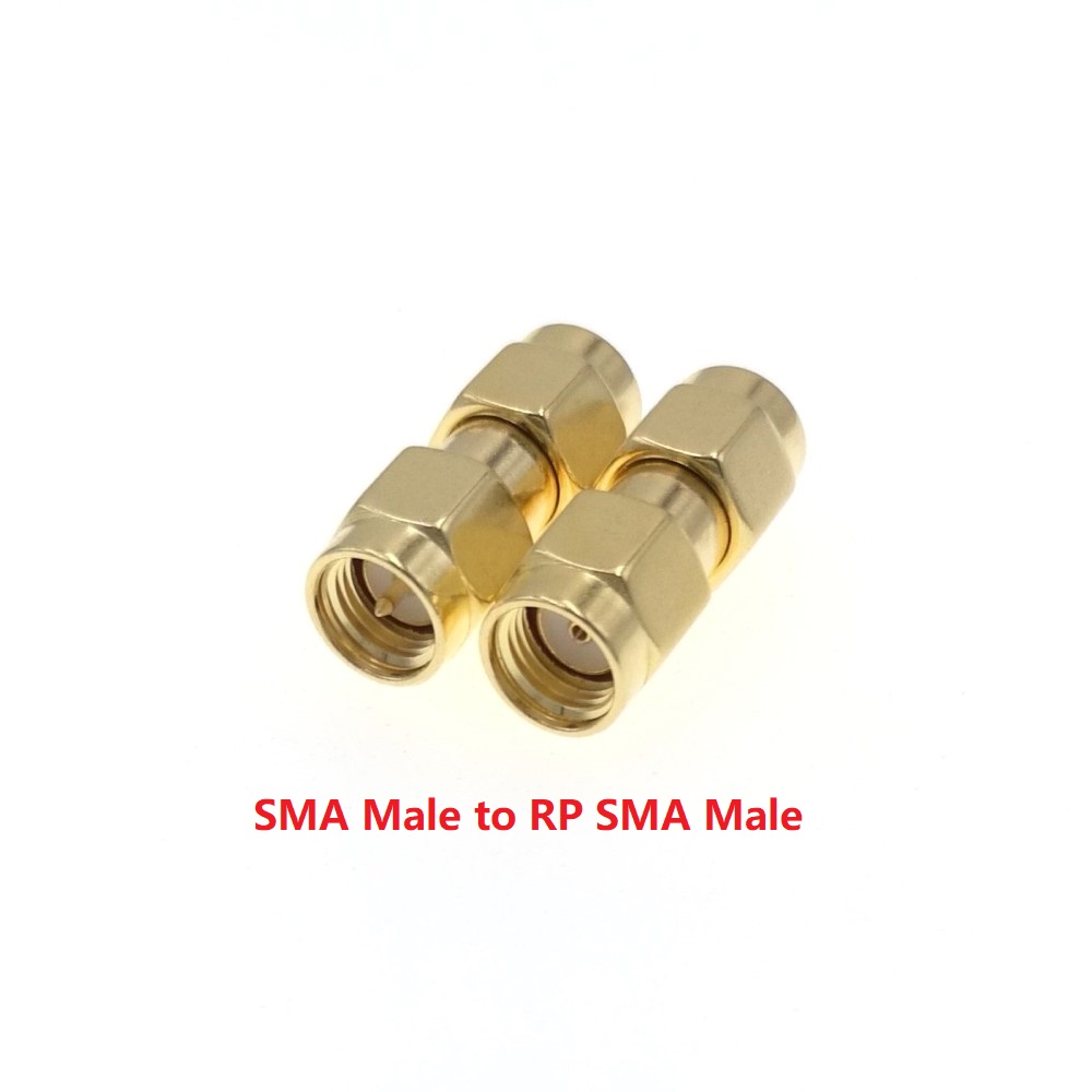 SMA Male Female RF Coaxial Adapter Connector Straight Right Angle T Type Splitter Goldplated: Ivory