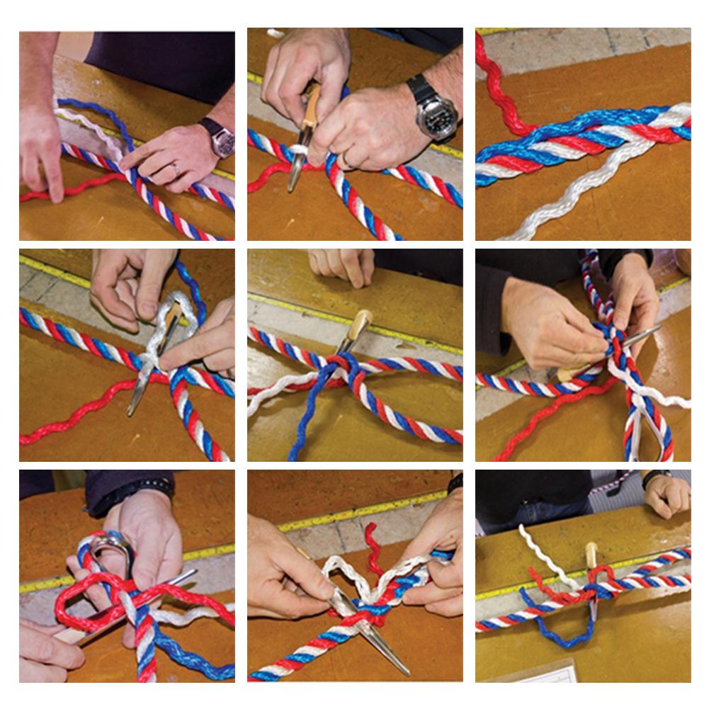 Stainless Steel Splicing Spike Fid Swedish Rope Marine Hardware With Wooden Handle Strand Rigger Durable Rope Splicing Fid Spike