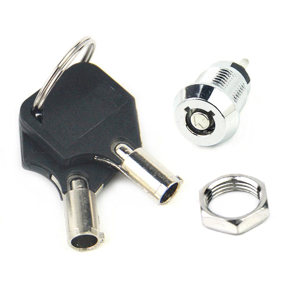 Key Operated Security Barrel Switch SPST On-off 2 Position Common 2 Keys 907a PA