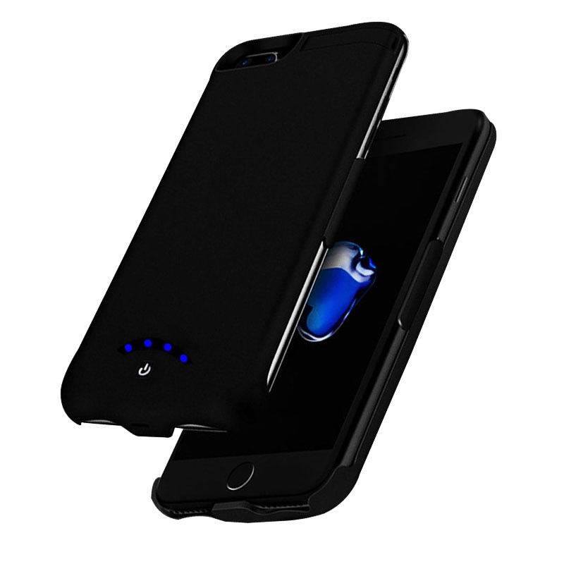 Ultra-Dunne 10000Mah Batterij Oplader Voor Iphone 8 7 6S 6 Plus Power Bank Backup Charger case Voor Iphone 6 6S 7 8X11 Pro