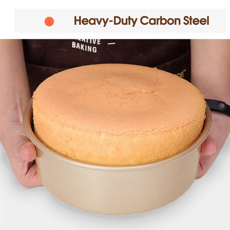 6-Inch En 8-Inch & 10-Inch Ronde Cheesecake Pan Chiffon Cake Pan Met Verwijderbare Bodem non-stick Bakvormen Cakevorm Cakevorm