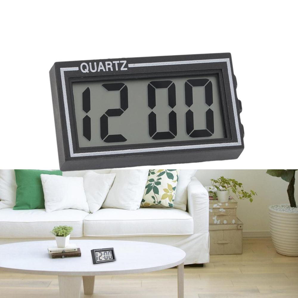 Mini LED Digitale Tafel Klok Auto Dashboard Bureau Horloge Elektronische Tafel Klok Met Kalender Reloj De Mesa Saati