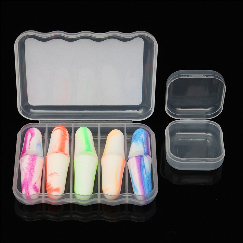 10 PCS A Lot Foam Anti Noise Ear Plugs Ear Protectors Sleep Soundproof Earplugs Workplace Safety Supplies
