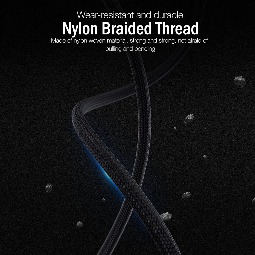 Câble USB de Type C pour recharge rapide et transfert de données, cordon de 2m/3m, compatible avec Samsung A51, A71, Huawei P30 Lite, Mate, Xiaomi Redmi Note 8, 9, 10