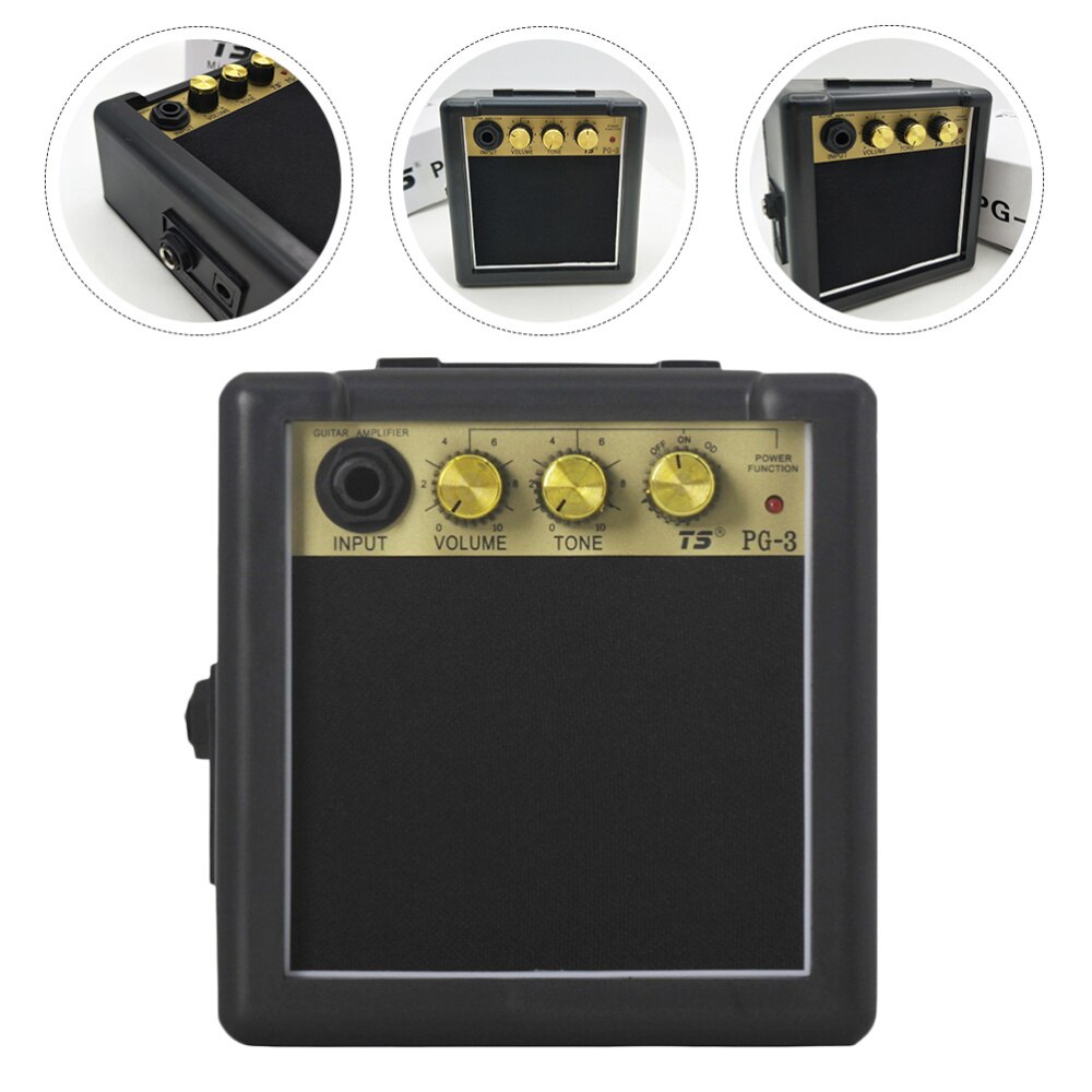 1pc holdbare mini guitar forstærker guitar højttaler guitar tilbehør: Default Title