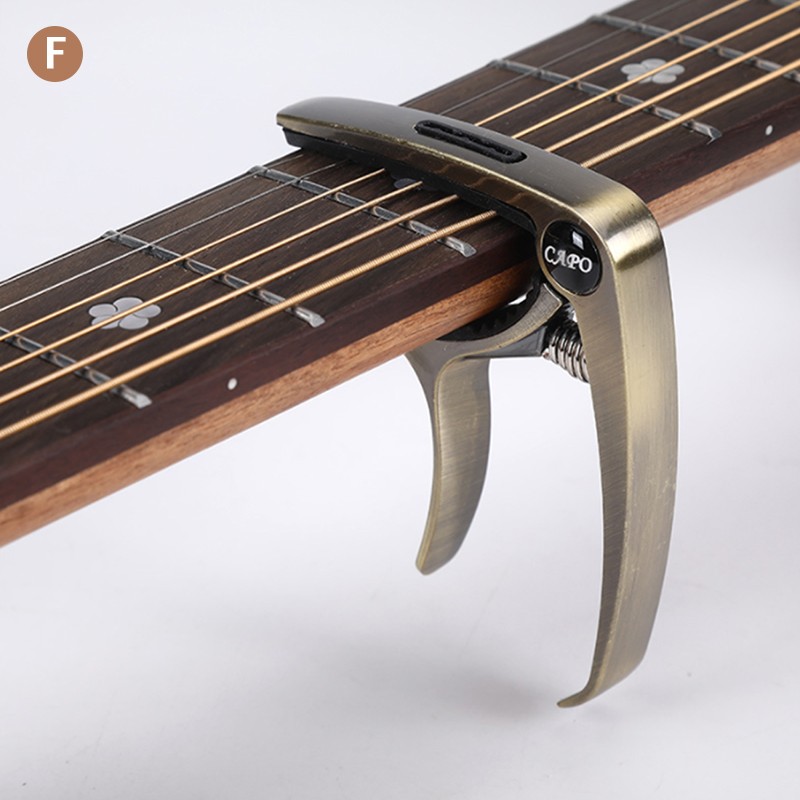 Metal Guitar Capo for Acoustic/Electric/Classic Trigger Change Tune Key Clamp: SKY BLUE