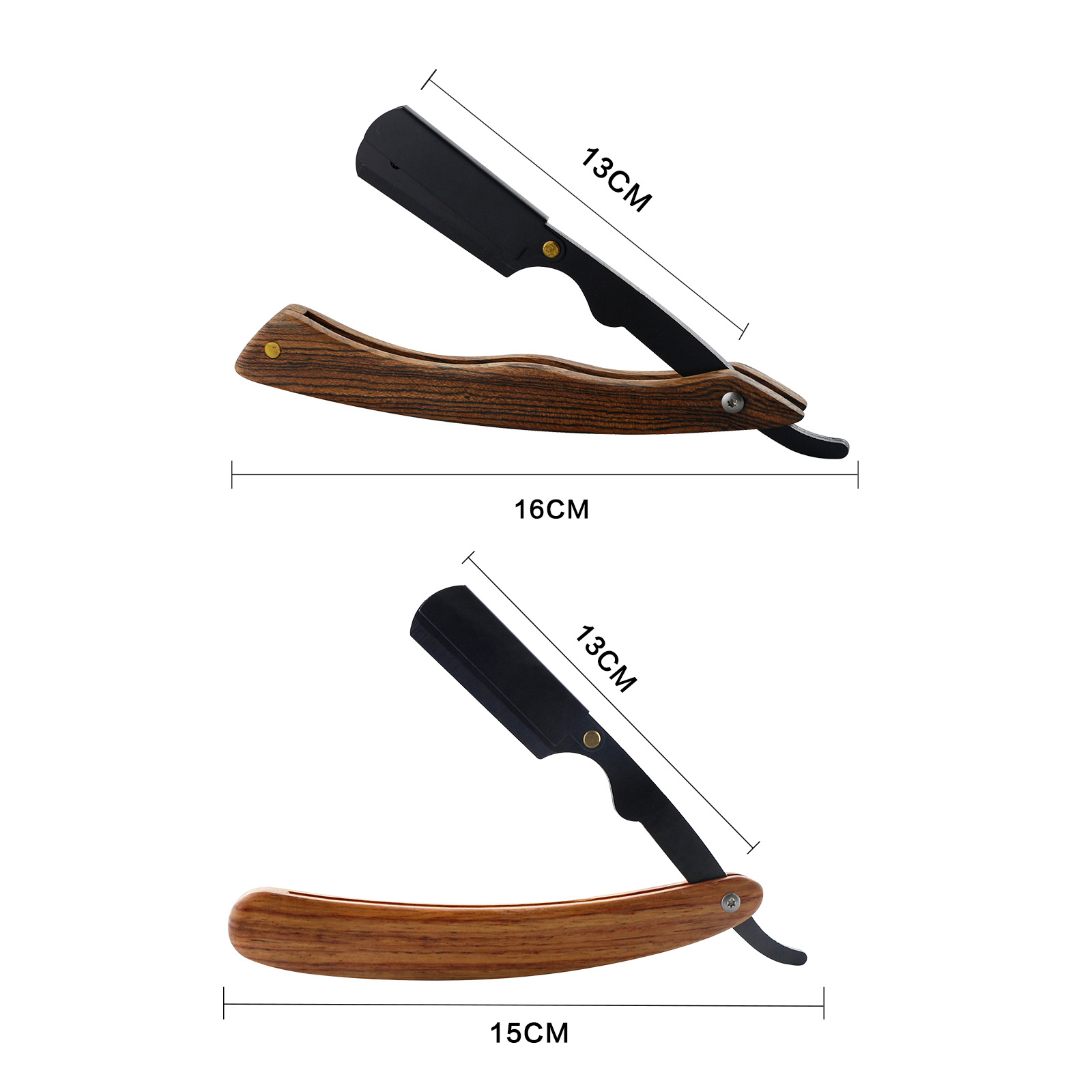 Rasoir manuel pour hommes, en acier inoxydable, pliable, tondeuse à cheveux, accessoires de coupe de cheveux