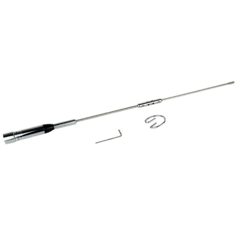 Kaksikaistainen antenni uhf / vhf 144/430 mhz 2.15 / 3.0 dbi high gain amatööri matkapuhelinradio  sl16 /  uhf-j / m tyyppi