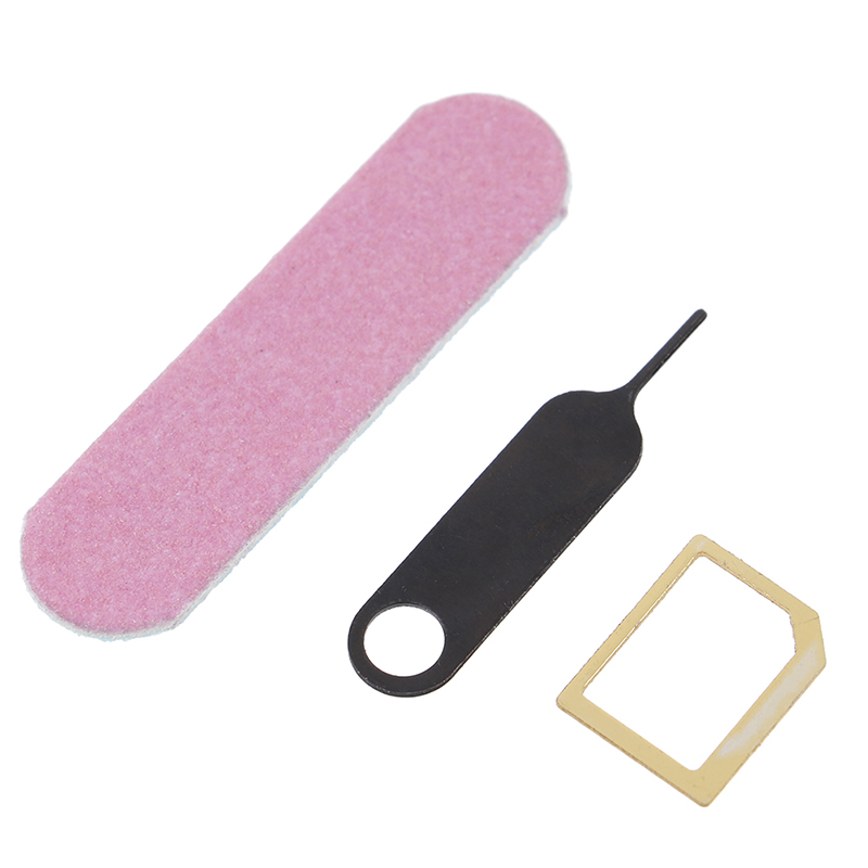 5in1 Micro Standard Sim Card Adapter Kit Converter With Sander Bar Tray Open Needle For iPhone 5S 7 Plus 6S xiaomi redmi 3s