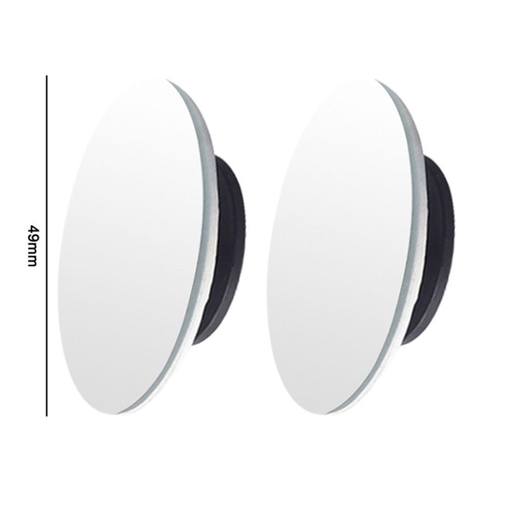 360 grad HD Blind Spot Spiegel Einstellbar Auto Rearview Convex Spiegel Für Auto Reverse Weitwinkel Fahrzeug Parkplatz Randlose Spiegel