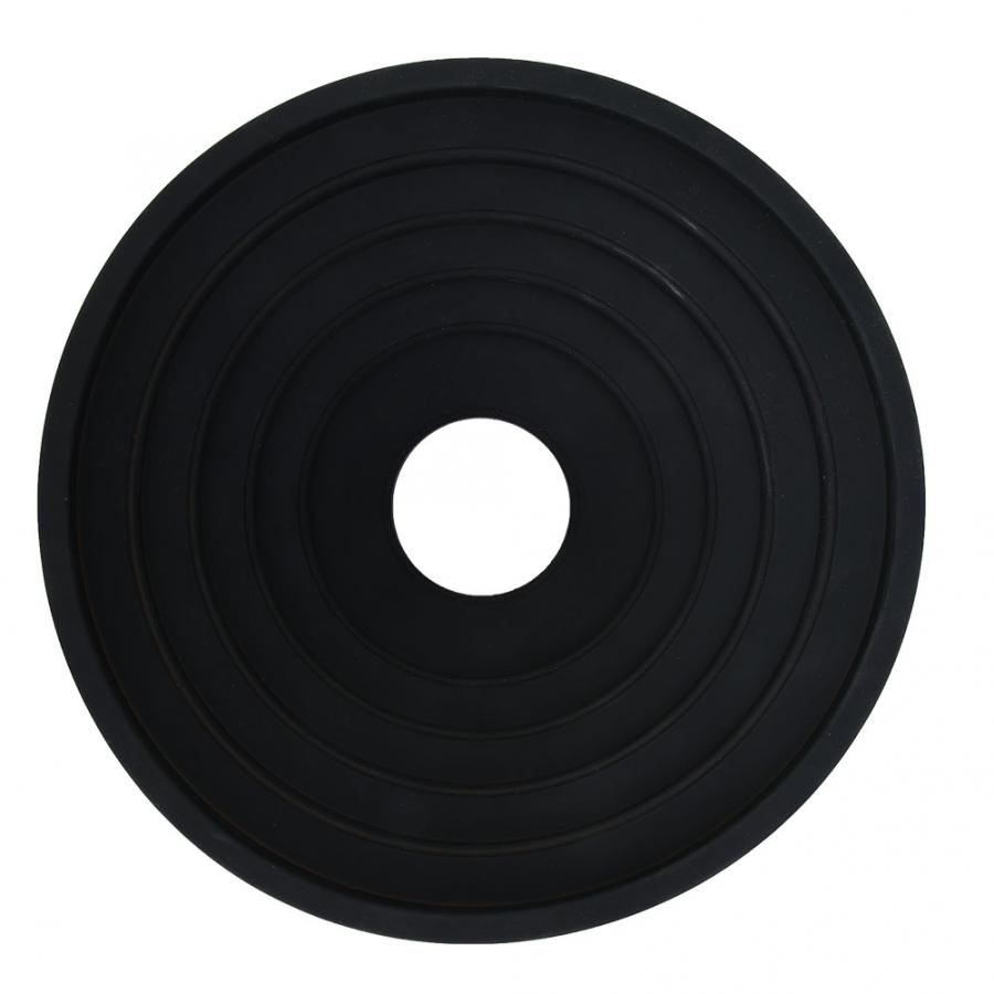 Pare-soleil pliable en silicone noir, 1 pièce, pour objectif d'appareil photo reflex, réduisant l'éblouissement lors de la photographie en extérieur