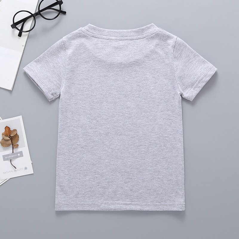 T-shirt à manches courtes pour enfants t-shirts en coton garçon enfant garçons t-shirts hauts chemises t-shirt pour enfants Blouse d'été t-shirts