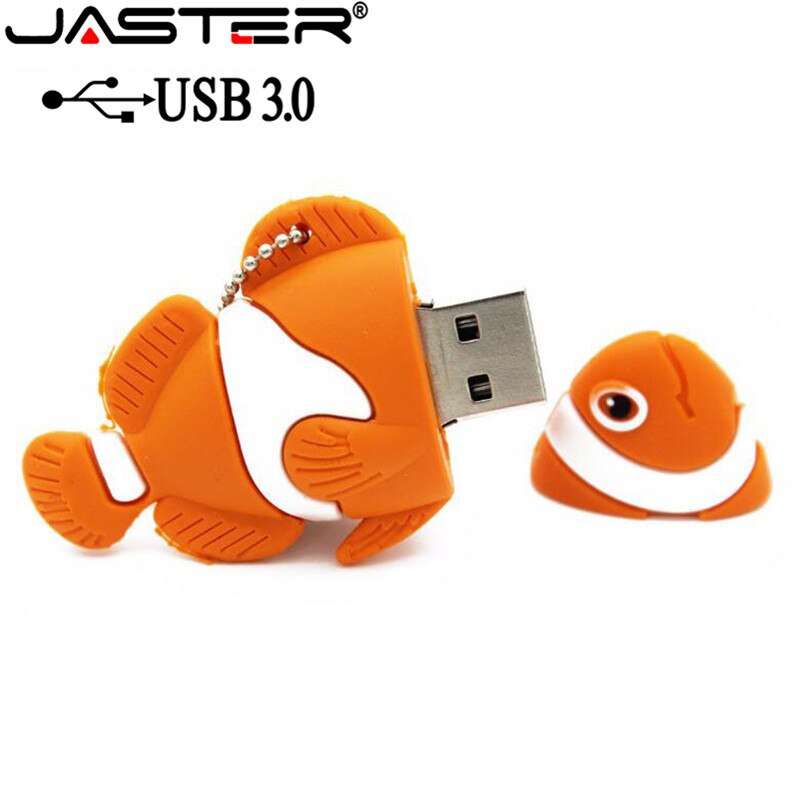 Pen drive USB JASTER 3,0 con dibujos de animales, pendrive de memoria Usb, 4GB, 8GB, 16GB, 32GB, 64GB