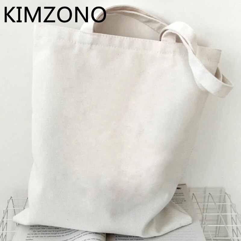 Esperimenti seriali borsa shopping borsa shopping shopper borsa shopper riutilizzabile in cotone sac cabas bolsa compra shoping cabas: kong