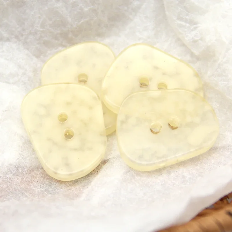 Botones grandes de resina para traje, 30mm, 38mm, 44mm, para ropa, chaqueta, suéter, accesorios decorativos transparentes para costura DIY,: 3 # / Latón envejecido