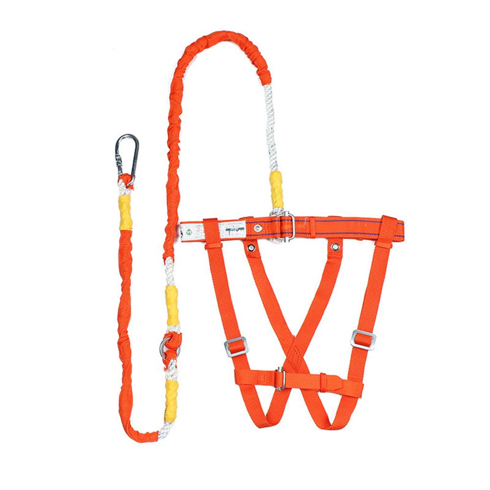 Durable Harness Safety Belt Climb Rescue Rope Adjustable Buckle Belts for Full Body Rescue Work Large