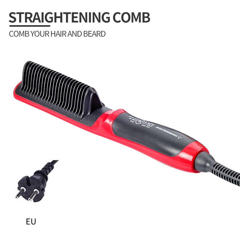 Plancha de pelo para hombre, plancha de pelo para hombre: EU plug 01