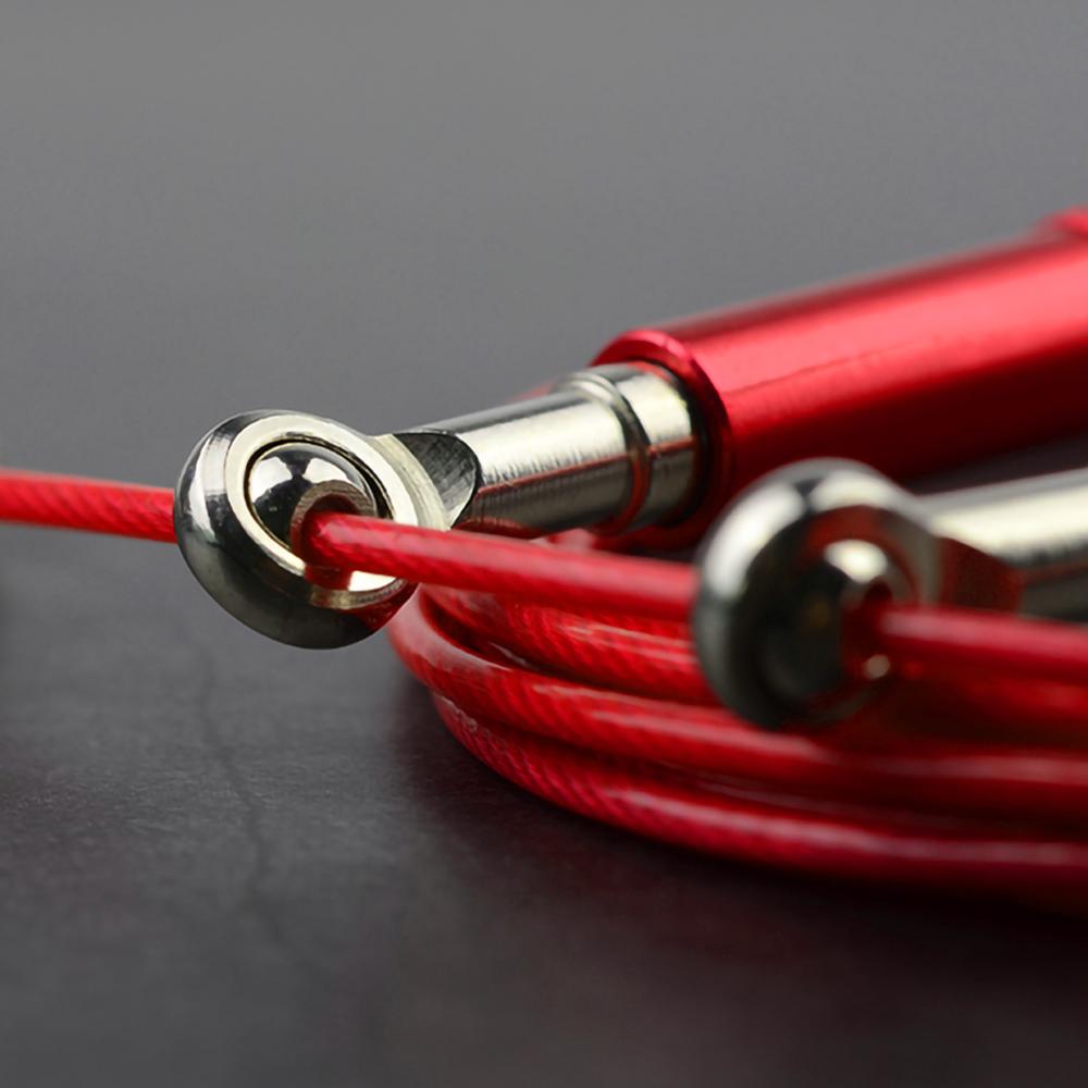 3M Jump Skipping Ropes Cable Steel Adjustable High Speed Steel Double Bearing Jump Ropes Crossfit Training Sports Exercises