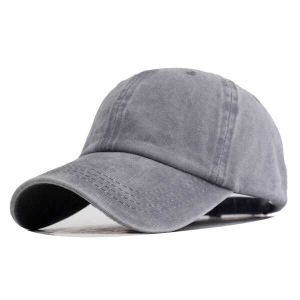 Washed Cotton Men Baseball Cap Women Snapback Caps Hats For Men Casquette Bone Male Summer Vintage Gorros Trucker Dad Men's Hat: gray  NO.2