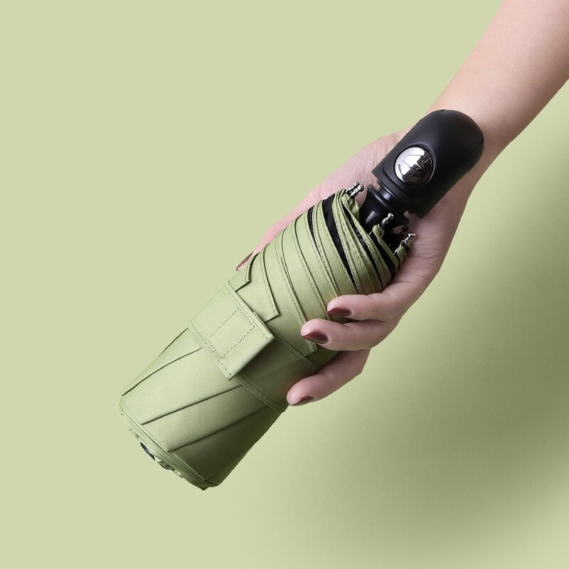5 Voudige Academy Winddicht Paraplu Reizen Automatische Clear Parasol Zon Mini Paraplu Regen Vrouwen Sombrilla Ambrella BW50YS