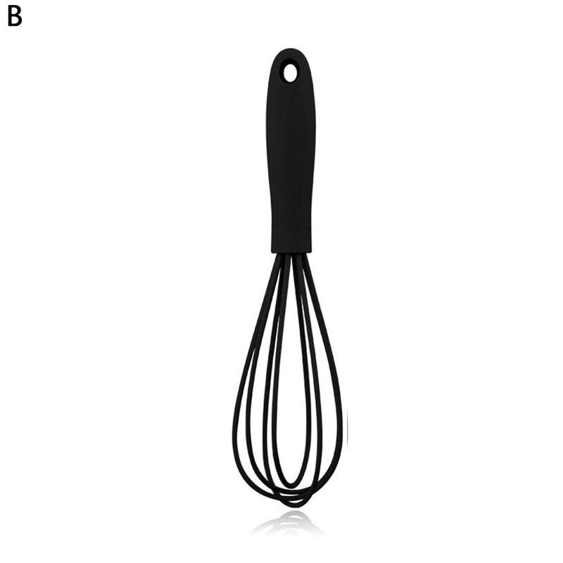 Multifunctional Rotary Manual Egg Beater Mixer Mini Bake Tools Kitchen Egg Silicone Agitator Tool Egg Whisk Eco-Friendly Pl P3L6: B