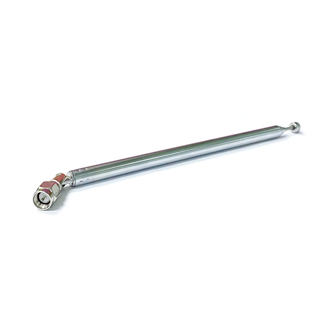 Antena telescópica SMA macho para Radio TV, repuesto de 159mm, 7 Secciones, DIY, precio al por mayor, 1 ud.