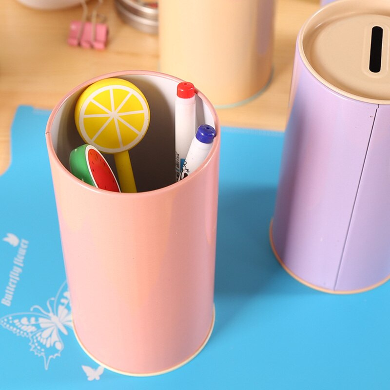 Lovely Animal Print Piggy Bank In Piggy Bank Tin Coin Cartoon Zoo Piggy Bank Random Color