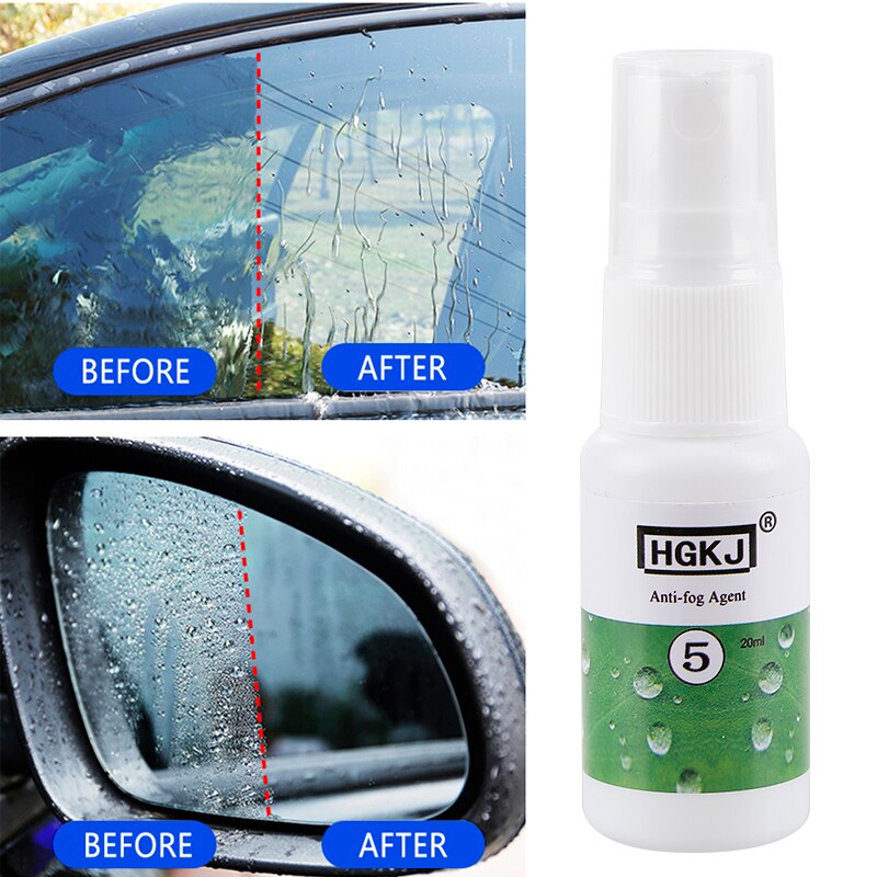 1pc hgkj -20ml bilglas anti-fogging agent briller hjelm defogging agent belægning anti-fog agent bilrenser
