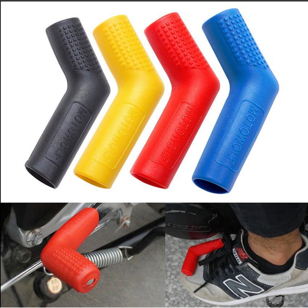 Motorcycle Gear Shift Cover 1pc Rubber Gear Lever Shifter Gear Sock Boot Shoe Protector Motorbike Accessories Motocross Parts