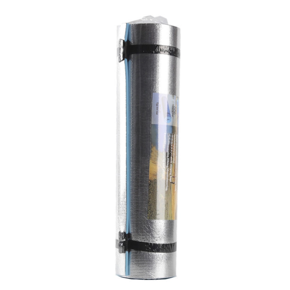 Yoga Mat Soft Gym Moisture Proof Universal Easy Clean Outdoor Non Slip Pilates Aluminum Film Sports Fitness Portable