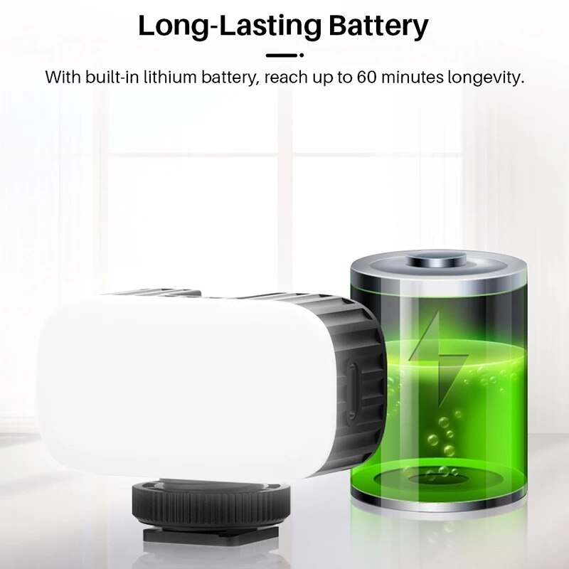 Ulanzi VL15RGB Mini Vlog Füllen Licht Fotografie Flash Licht LED Video Lampe Softbox Diffusor Tragbare TSLM1