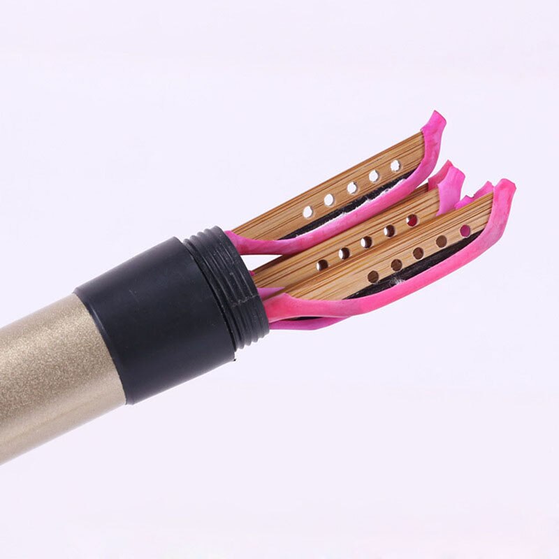 Gold & Red Collectable Musical Music Conductor Baton Box with Dulcimer Bamboo Tube Music Baton Box