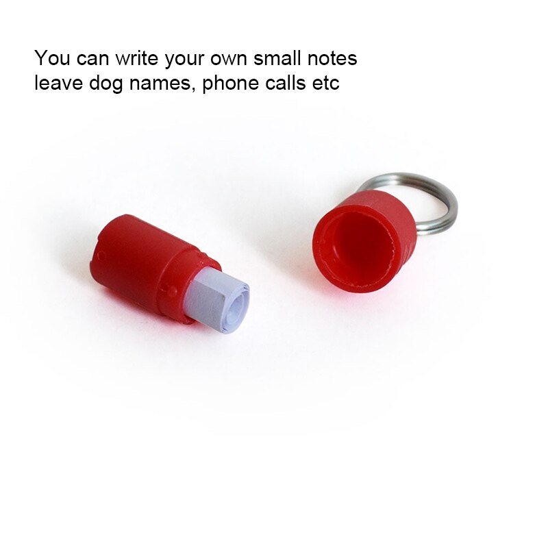 Pendentif pour animaux de compagnie, carte d'adresse Anti-perte, accessoires pour chats et chiens, carte d'identité, fournitures pour animaux de compagnie, rouge/orange/rose/vert/bleu/noir