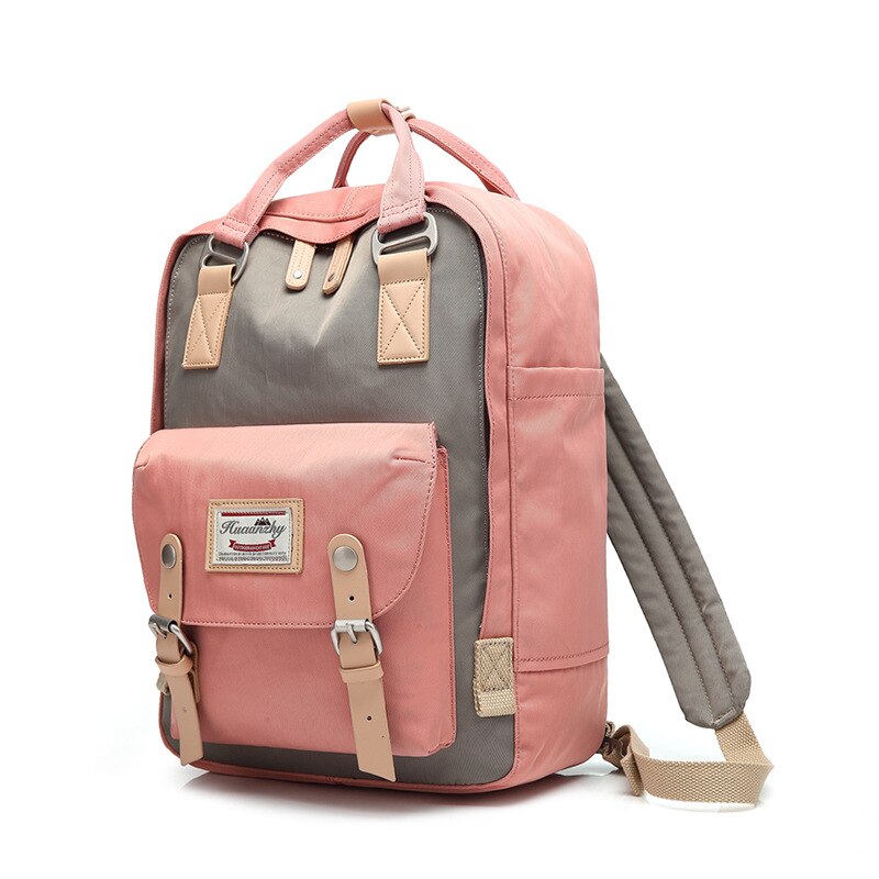 Classic Original Mochila Backpack Female Bagpack School Bags For Teenage Girls Travel Backpack Women Mochila Feminina Bolsos: D520- Pink Gary