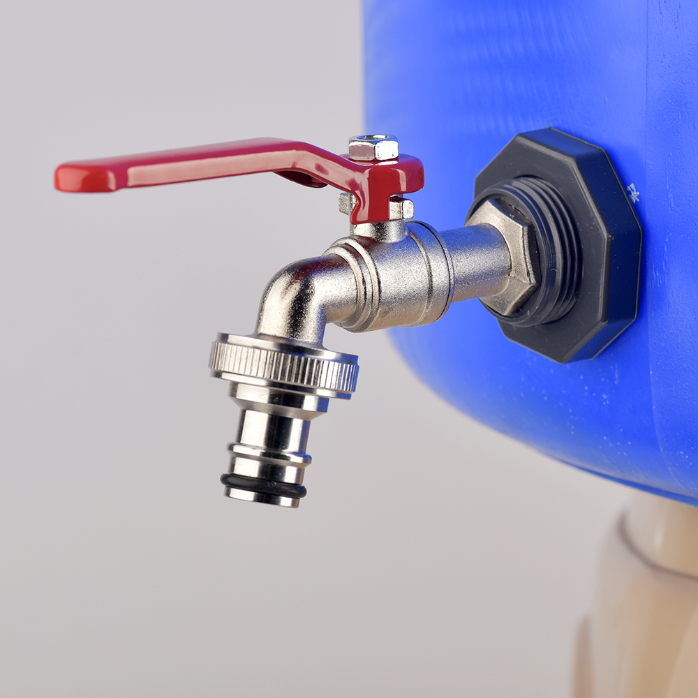Water Tank Divider Kit - Durable PVC Construction, Easy-Install Bulkhead Fitting & Faucet Alloy for Fish Tanks and Ponds
