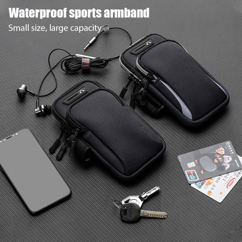 Arm Band Tas Universele Voor Mobiele Telefoon Met 6.53 Inch Ademend Mesh Waterdichte Sport Armband Phone Case