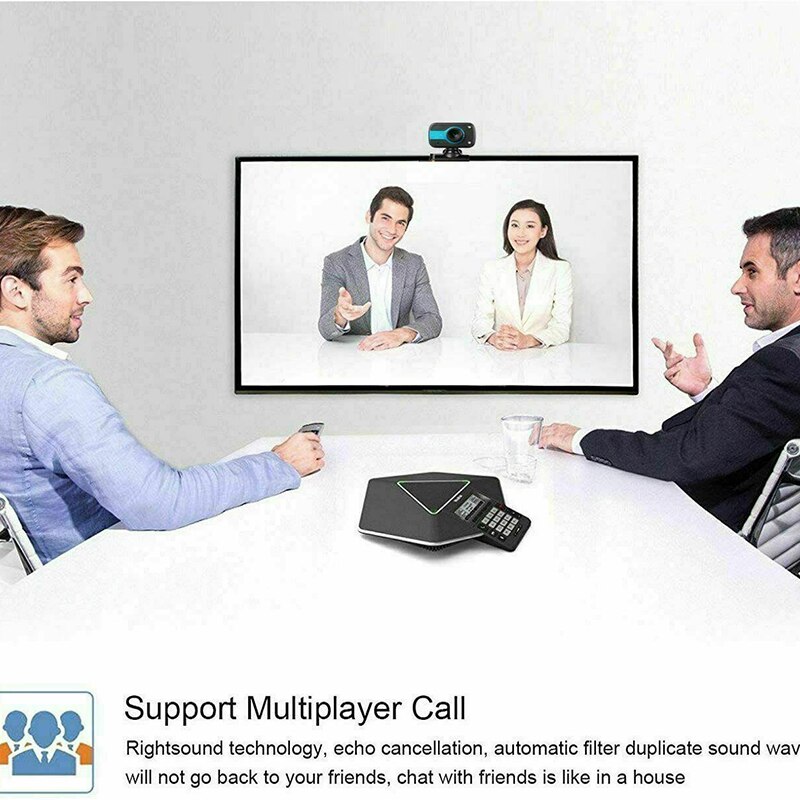 HD Webcam USB Computer Web Camera For PC Laptop Desktop Video Cam W/ Microphone