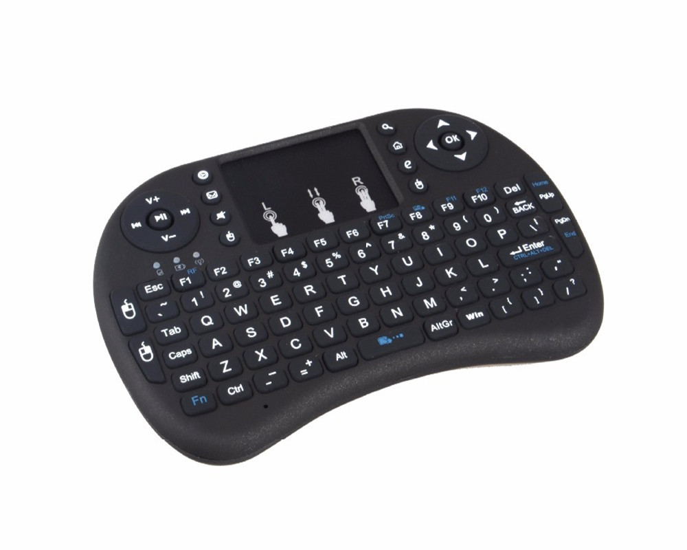 Redamigo Russische Lucht Muis I8 2.4 Ghz Wireless Keyboard Air Mouse Touchpad Draadloze Afstandsbediening Voor Andriod Tv Box Pc RCLI8