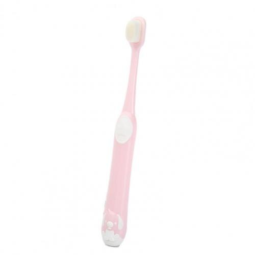 1Pc Kinderen Tandenborstel Cartoon Tand Zorg Pp Zuigeling Zachte Tandenborstel Voor Badkamer Baby Training Tandenborstel: Roze